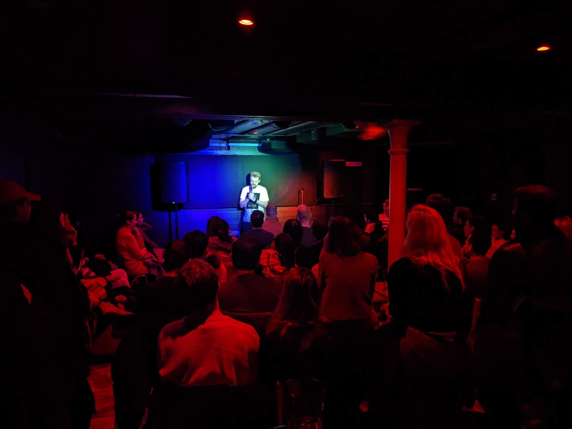 Standup comedy show in Dalston featuring Funny London Comedian